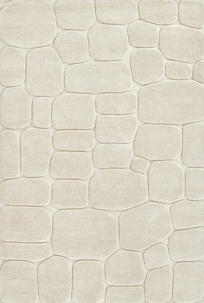 Momeni Canyon  Ivory  Contemporary