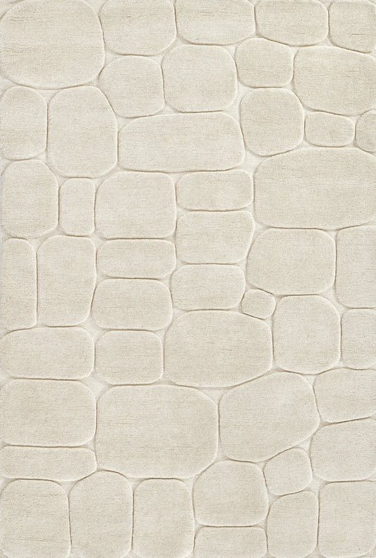 Momeni Canyon  Ivory  Contemporary