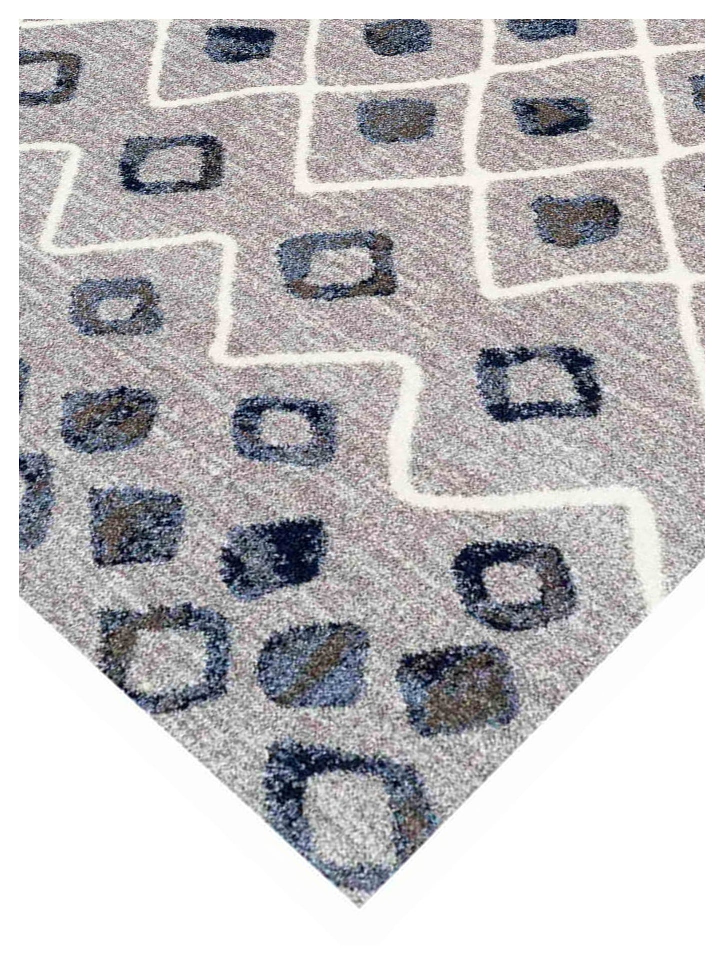Limited Selena SD-605 Steel Blue  Transitional Machinemade Rug