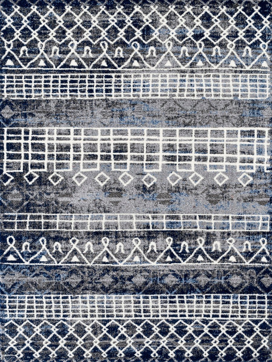Limited Selena SD - 602 Charcoal Ivory Transitional Machinemade Rug - Rugs - Limited - Atlanta Designer Rugs