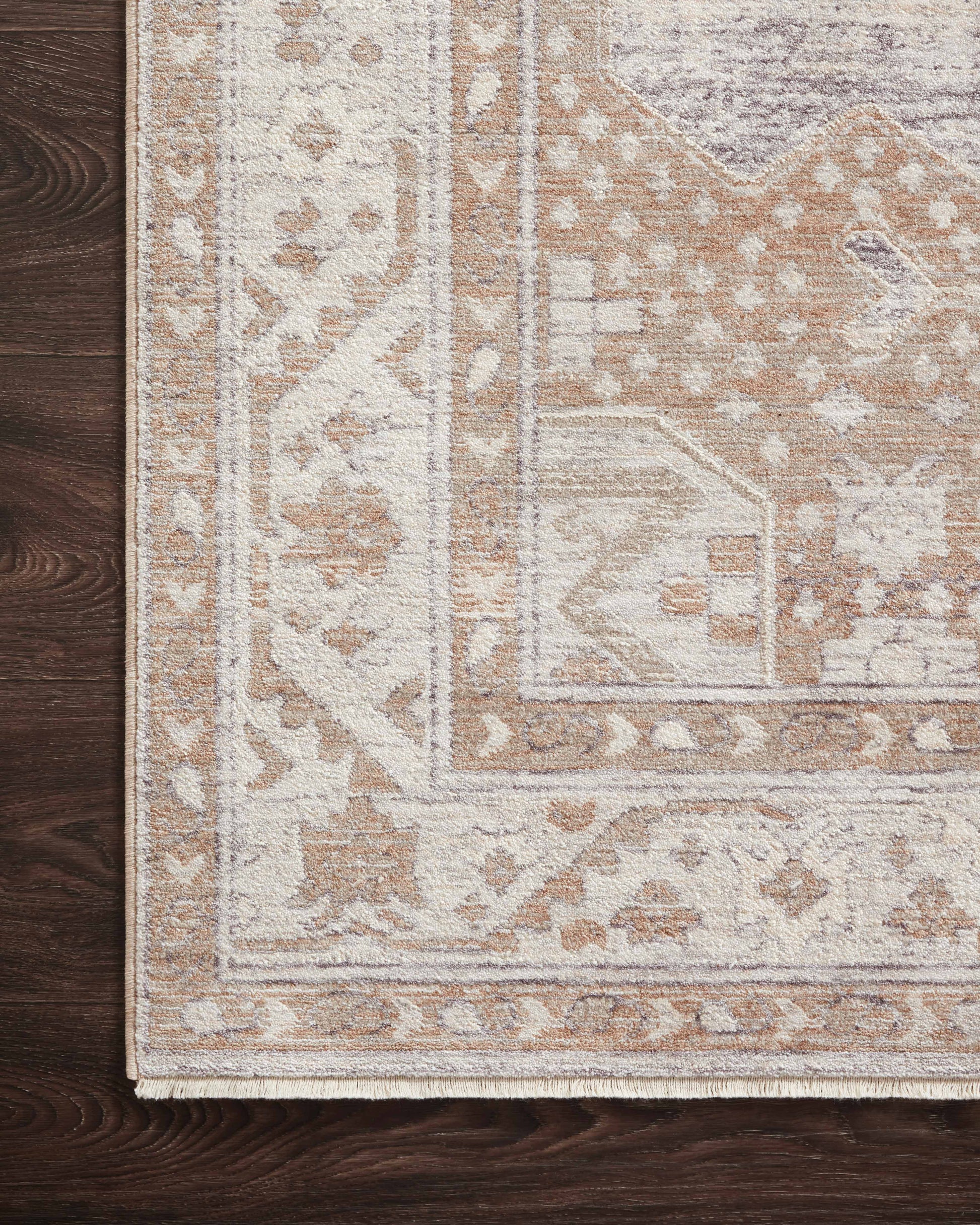 Magnolia Home by Joanna Gaines x Loloi Carlisle  Ivory Taupe Traditional