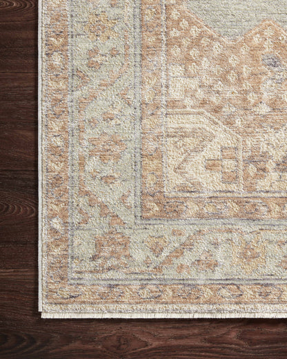 Magnolia Home by Joanna Gaines x Loloi Carlisle  Seafoam Taupe Traditional