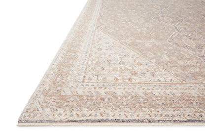 Magnolia Home by Joanna Gaines x Loloi Carlisle  Taupe Ivory Traditional