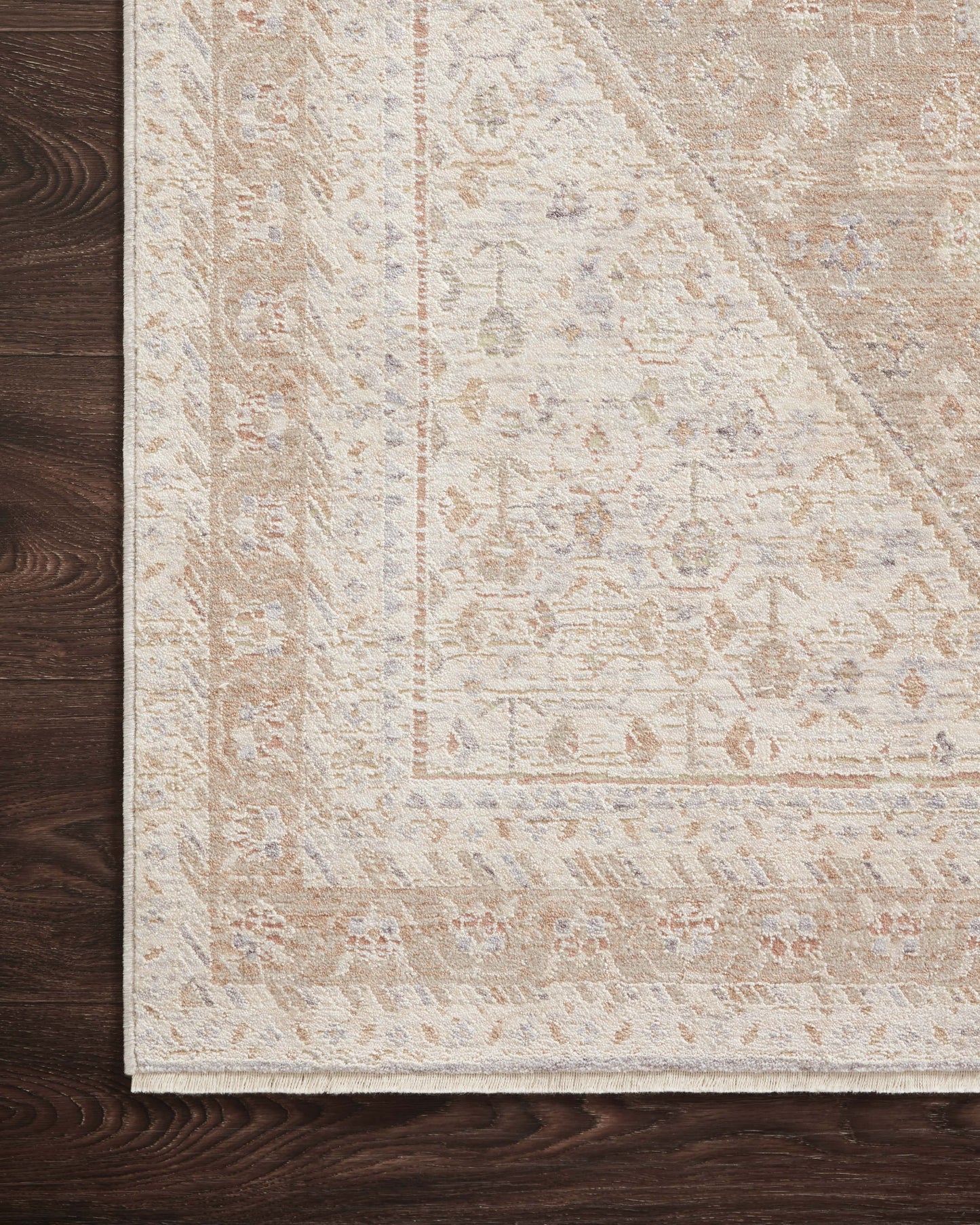 Magnolia Home by Joanna Gaines x Loloi Carlisle  Taupe Ivory Traditional