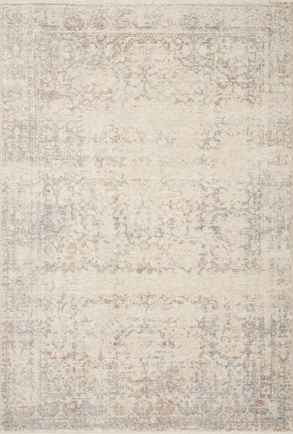 Magnolia Home by Joanna Gaines x Loloi Carlisle  Ivory Multi Traditional