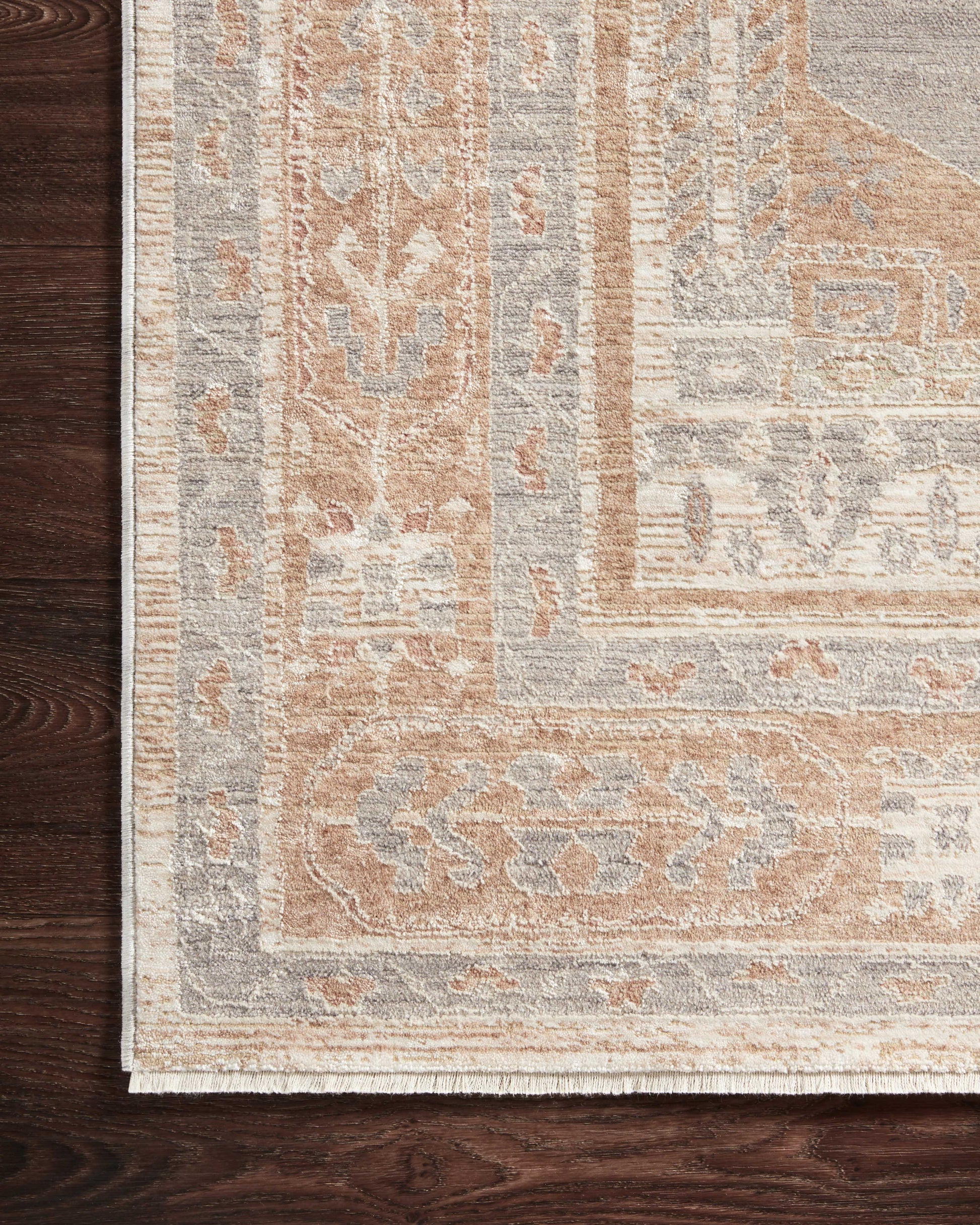 Magnolia Home by Joanna Gaines x Loloi Carlisle  Slate Taupe Traditional