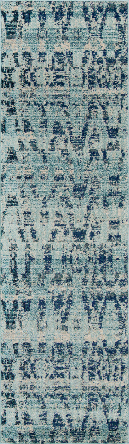 Momeni Casa  Ocean Blue  Transitional