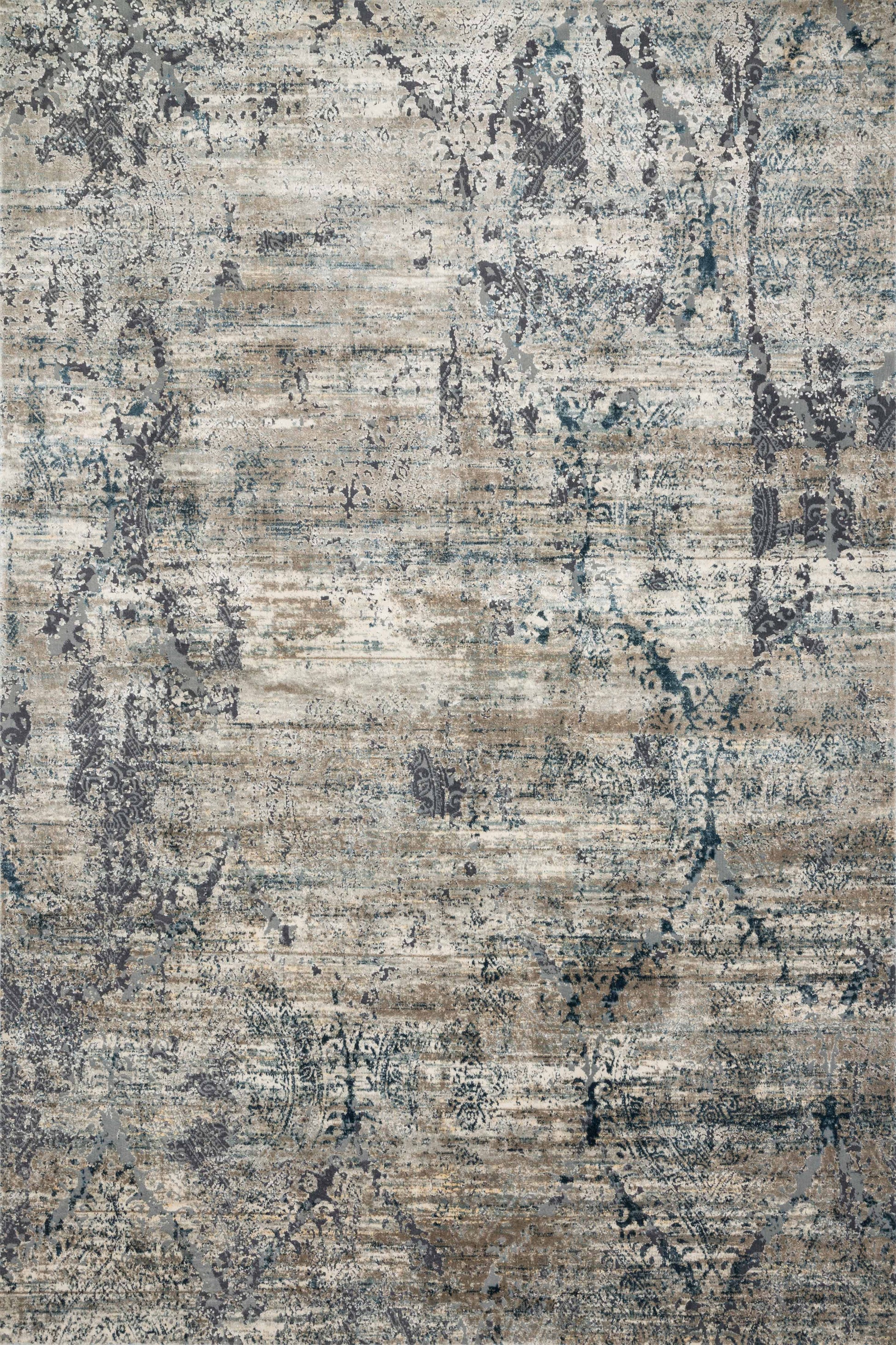 Loloi Cascade  Taupe Blue Contemporary