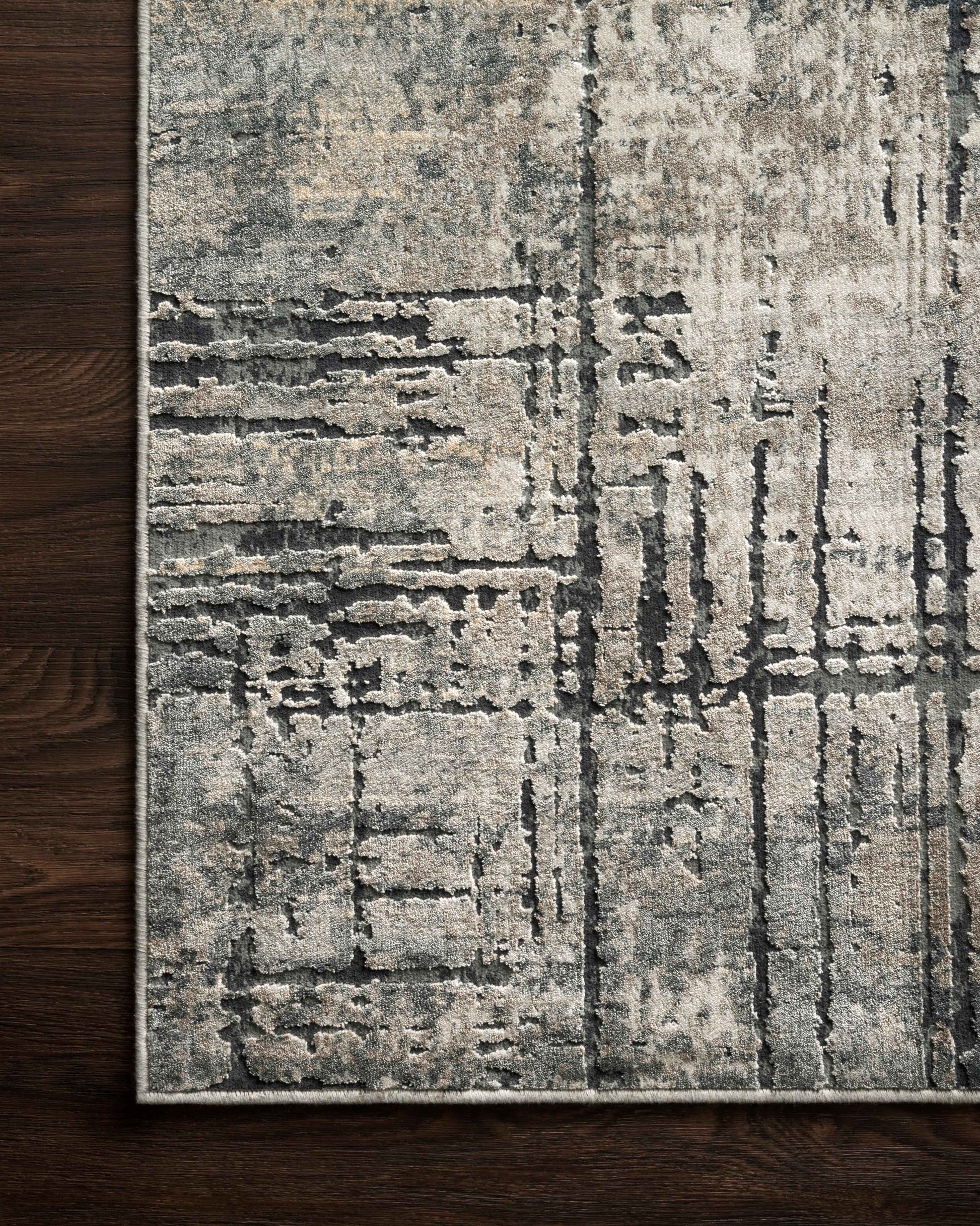 Loloi Cascade  Marine Grey Contemporary
