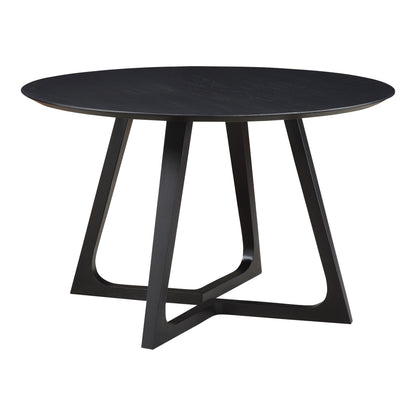 Moes Home Dining Tables Godenza Black Mid-Century Modern Furniture