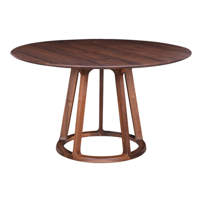 Moes Home Dining Tables Aldo Brown Mid-Century Modern Furniture