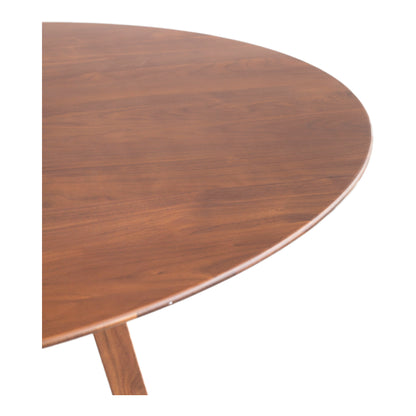 Moes Home Dining Tables Aldo Brown Mid-Century Modern Furniture