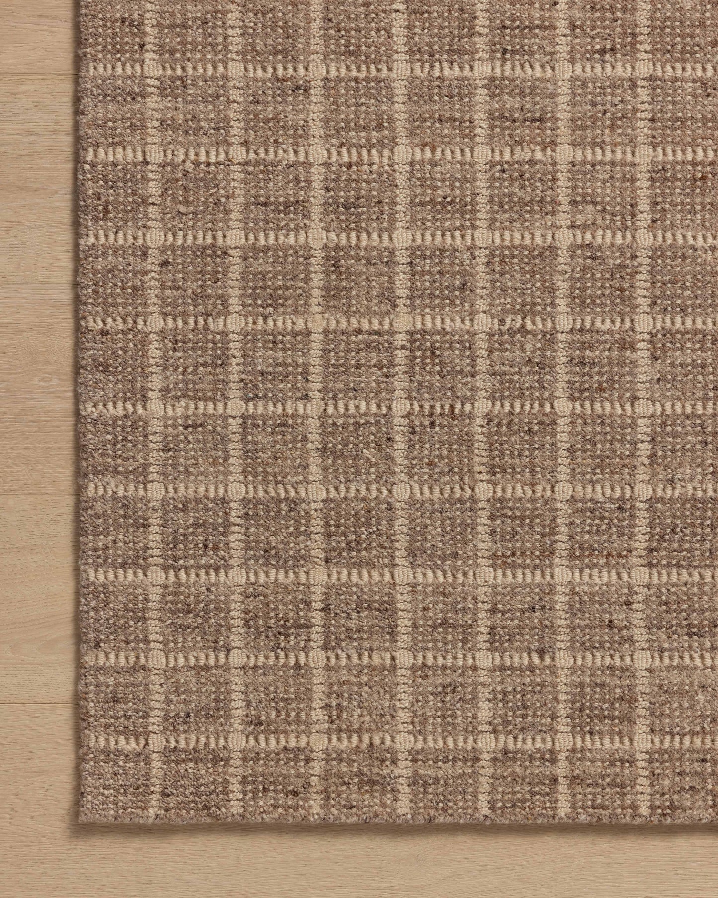 Amber Lewis x Loloi Cedar  Bark Natural Contemporary