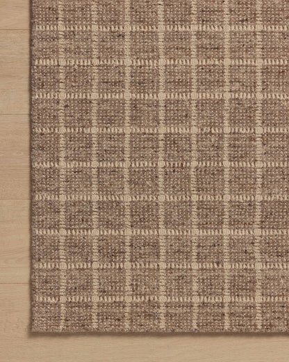 Amber Lewis x Loloi Cedar  Bark Natural Contemporary