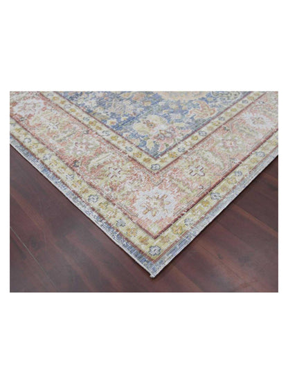 Limited Odeya OR - 804 NAVY PINK Traditional Machinemade Rug - Rugs - Limited - Atlanta Designer Rugs
