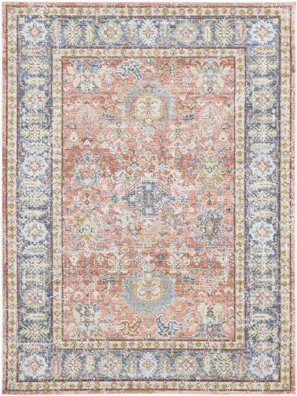 Limited Odeya OR - 805 LIVING CORAL Traditional Machinemade Rug - Rugs - Limited - Atlanta Designer Rugs