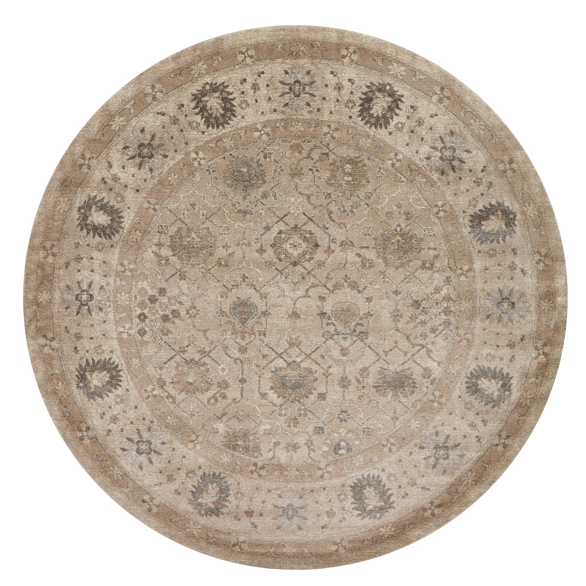 Loloi Century  Taupe Taupe Transitional