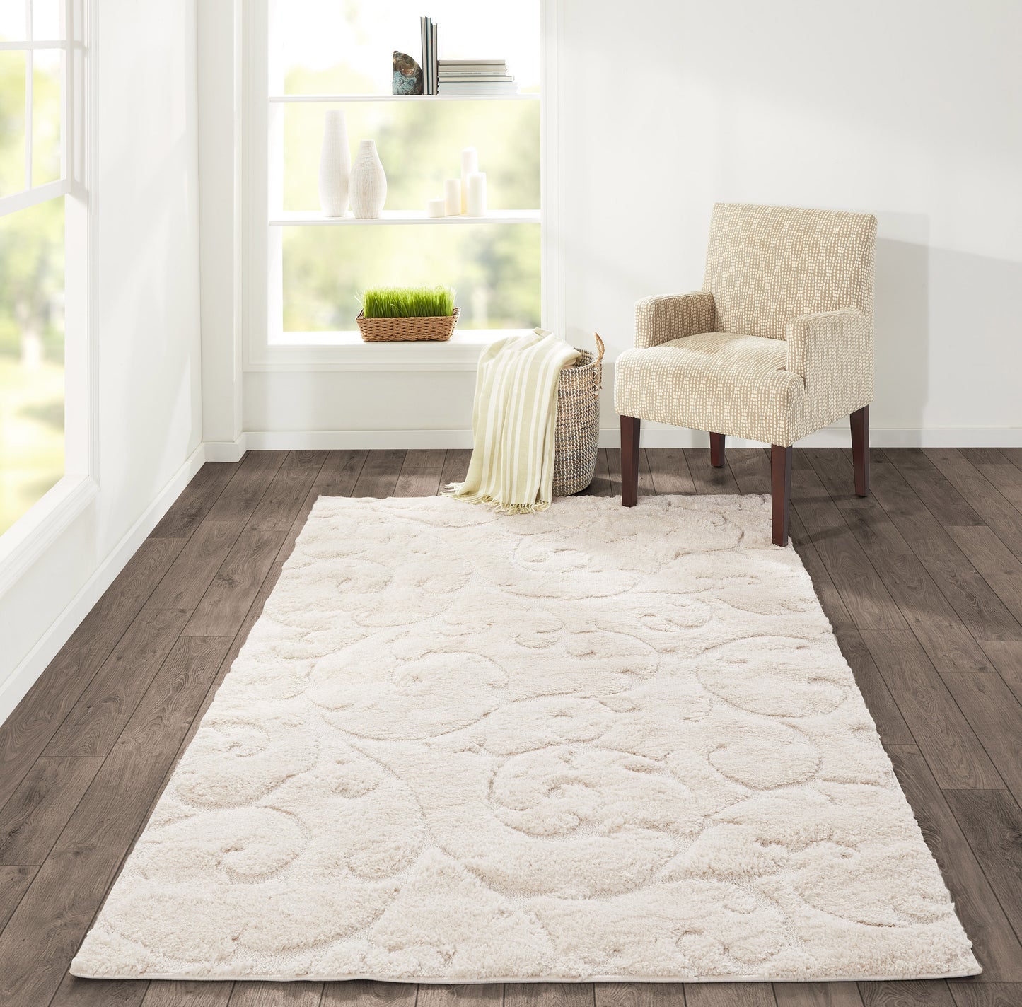 Momeni Charlotte  Ivory  Modern