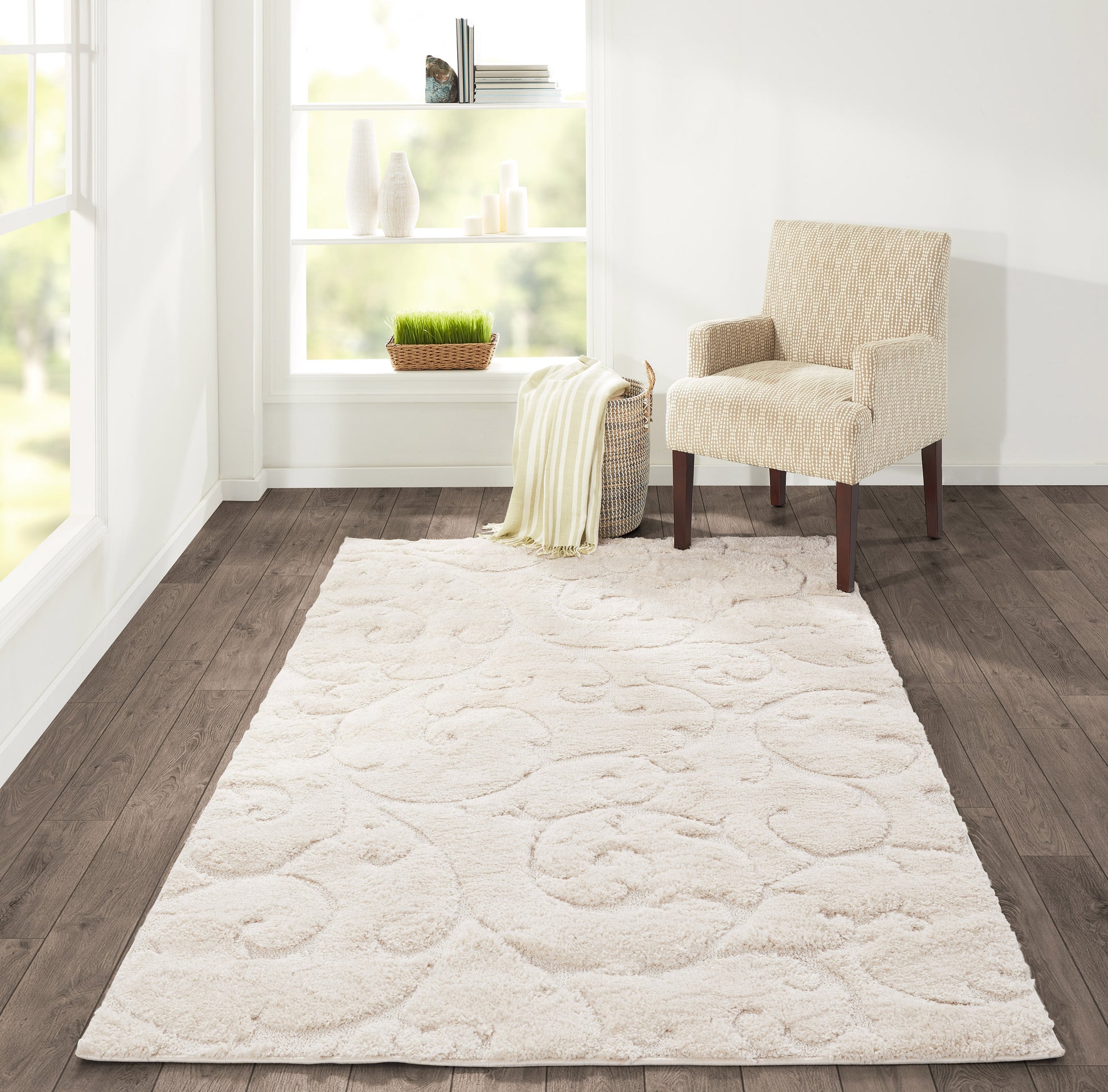 Momeni Charlotte  Ivory  Modern