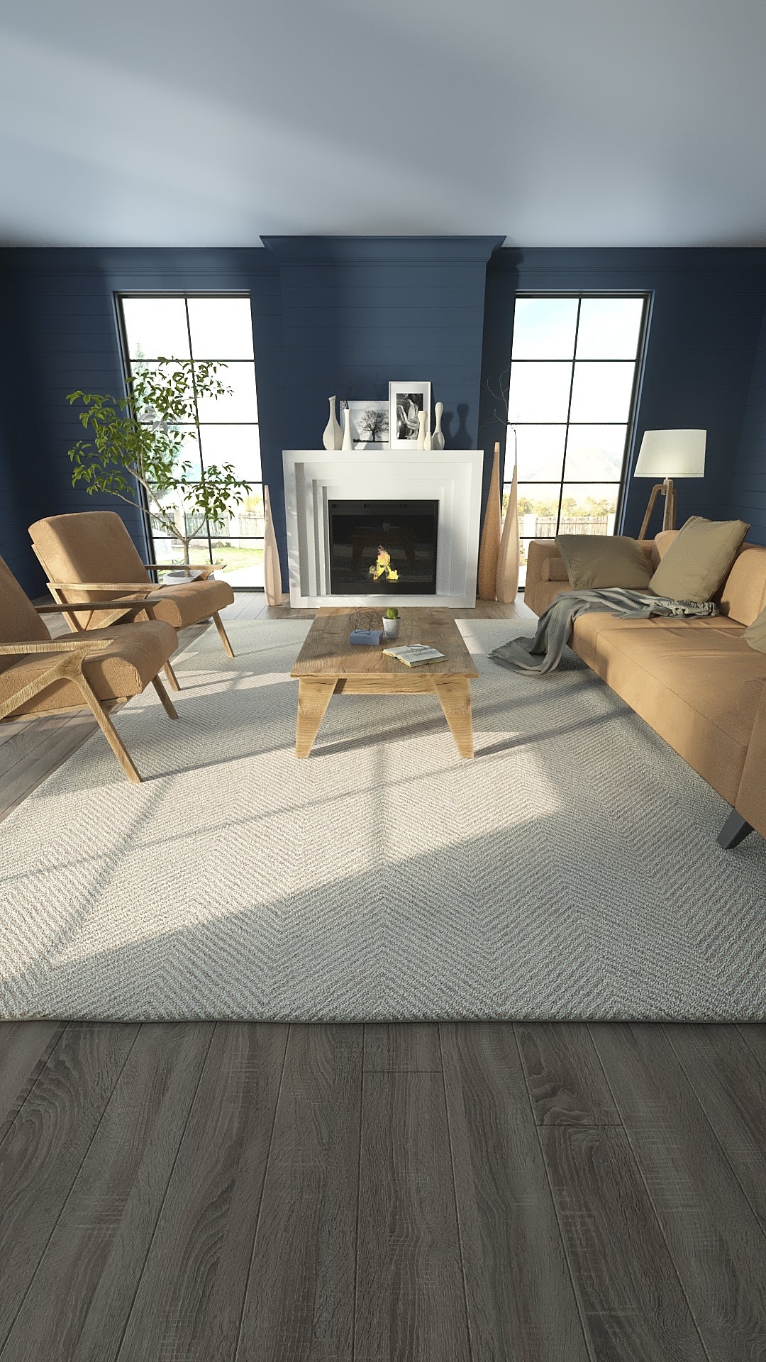Momeni Charles  Taupe  Contemporary