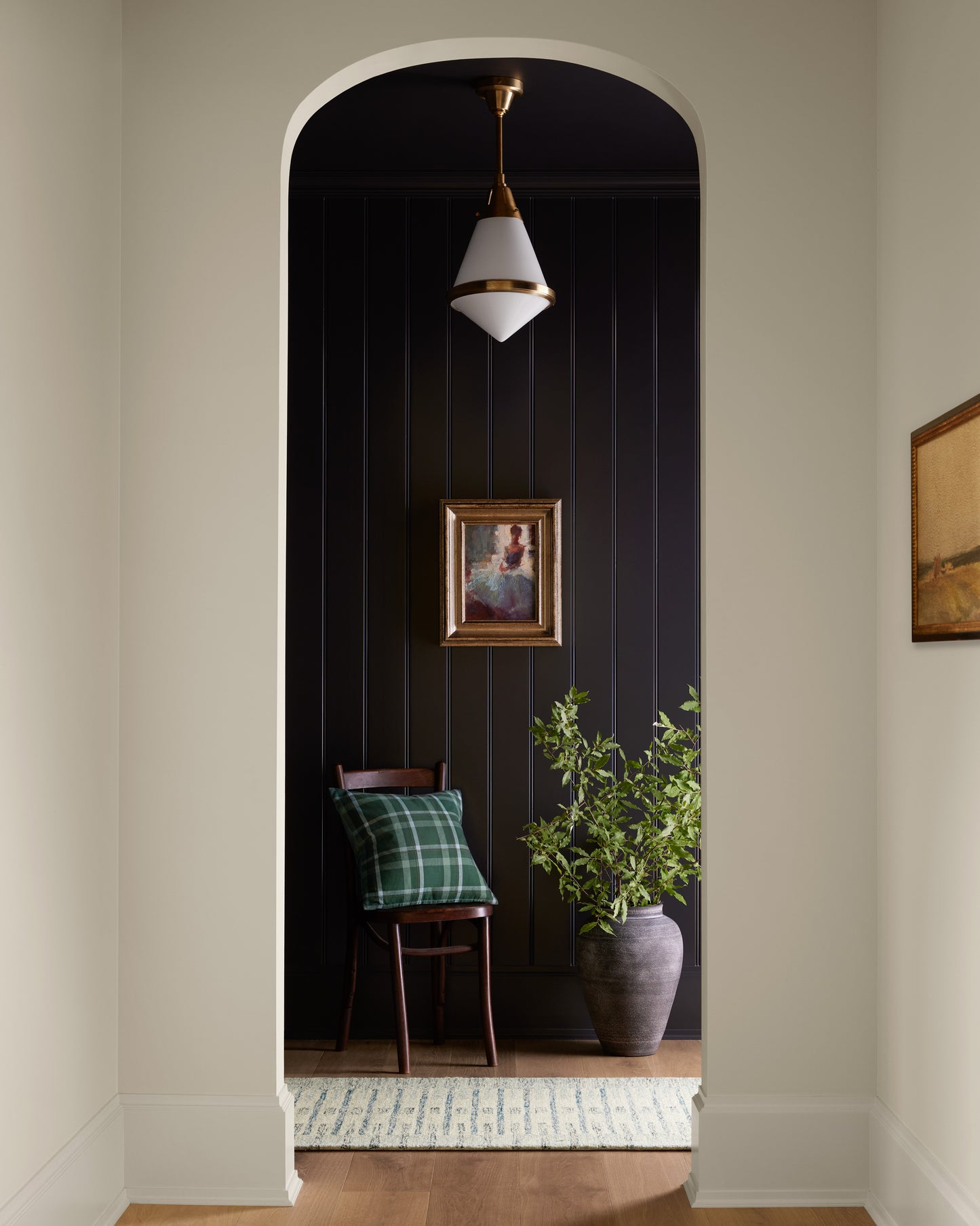 Chris Loves Julia x Loloi Chris  Ivory Denim Transitional