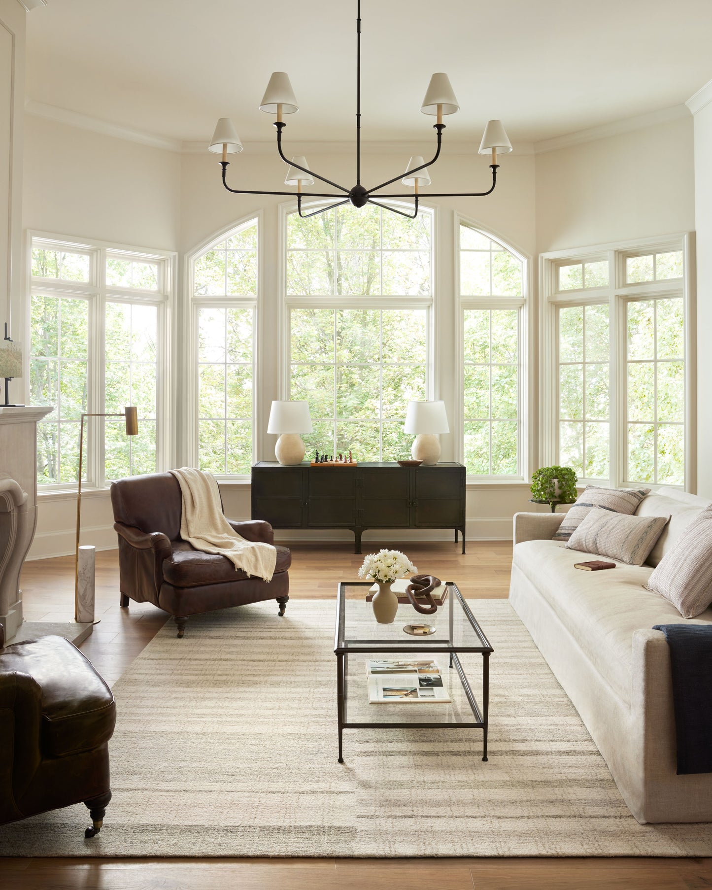 Chris Loves Julia x Loloi Chris  Natural Sage Transitional