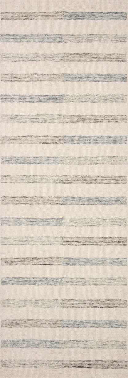 Chris Loves Julia x Loloi Chris  Ivory Slate Transitional