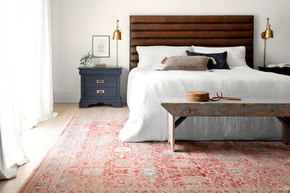 Loloi Claire  Red Ivory Traditional