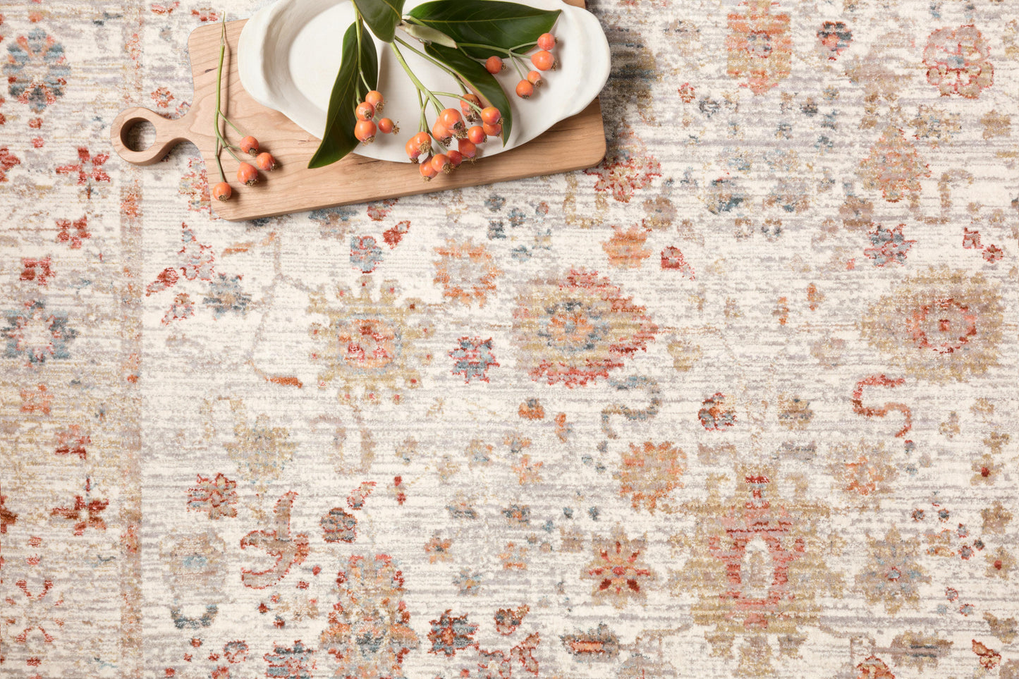 Loloi Claire  Ivory Multi Traditional
