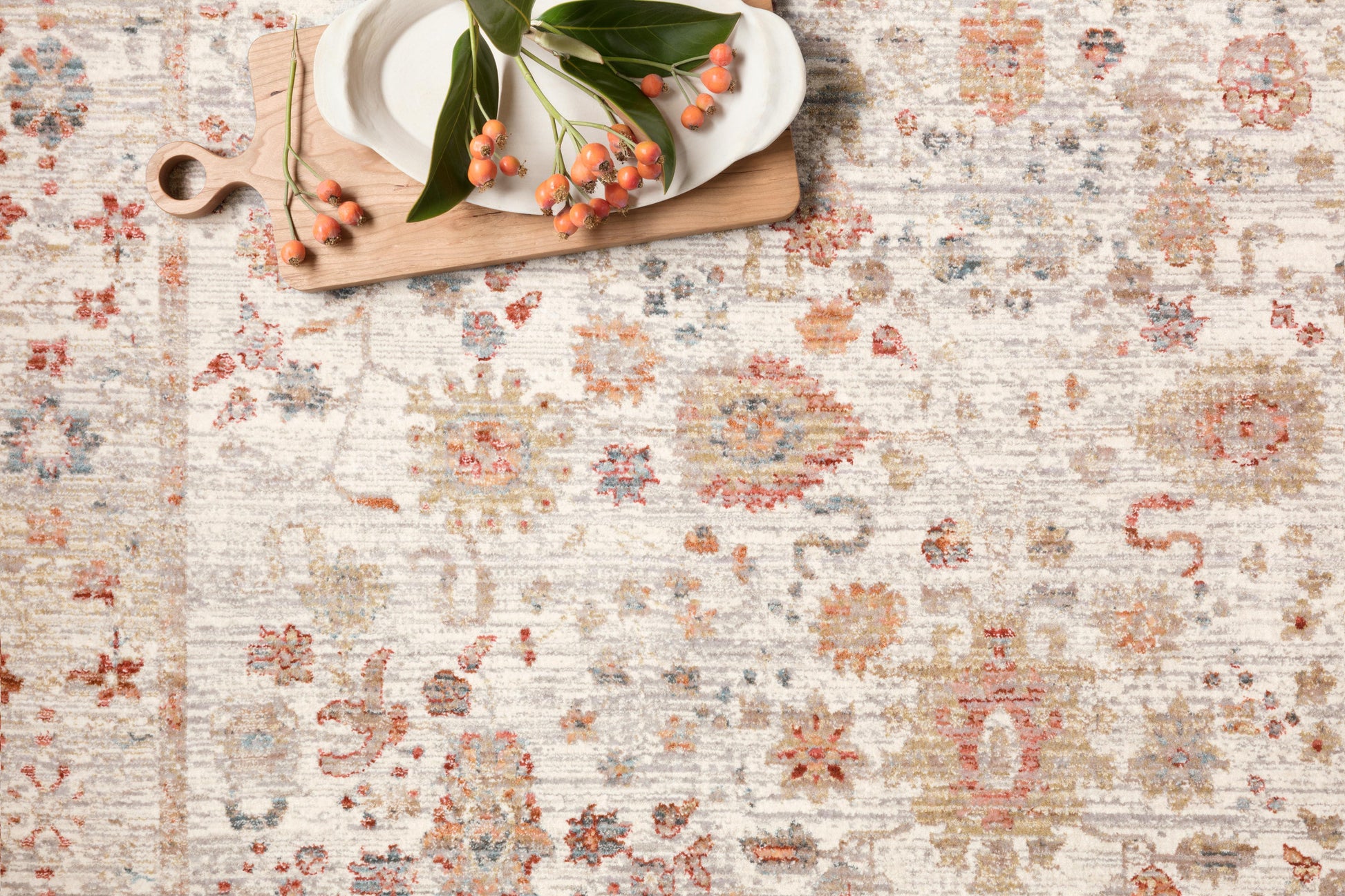 Loloi Claire  Ivory Multi Traditional