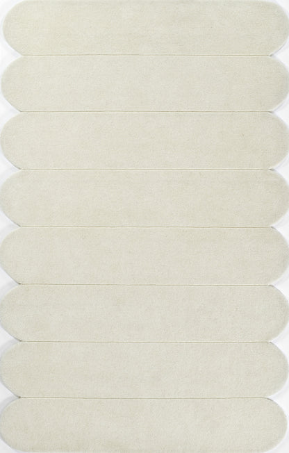 Momeni Claude  Ivory  Contemporary