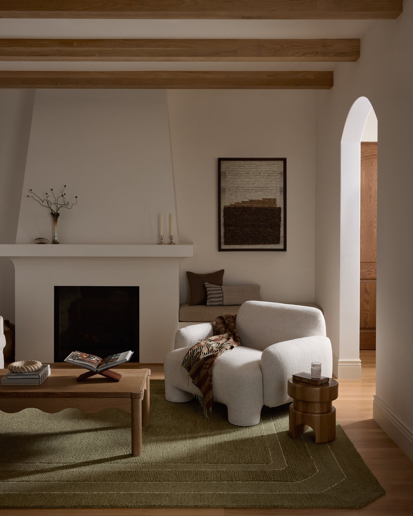 Loloi Clayton  Olive  Contemporary