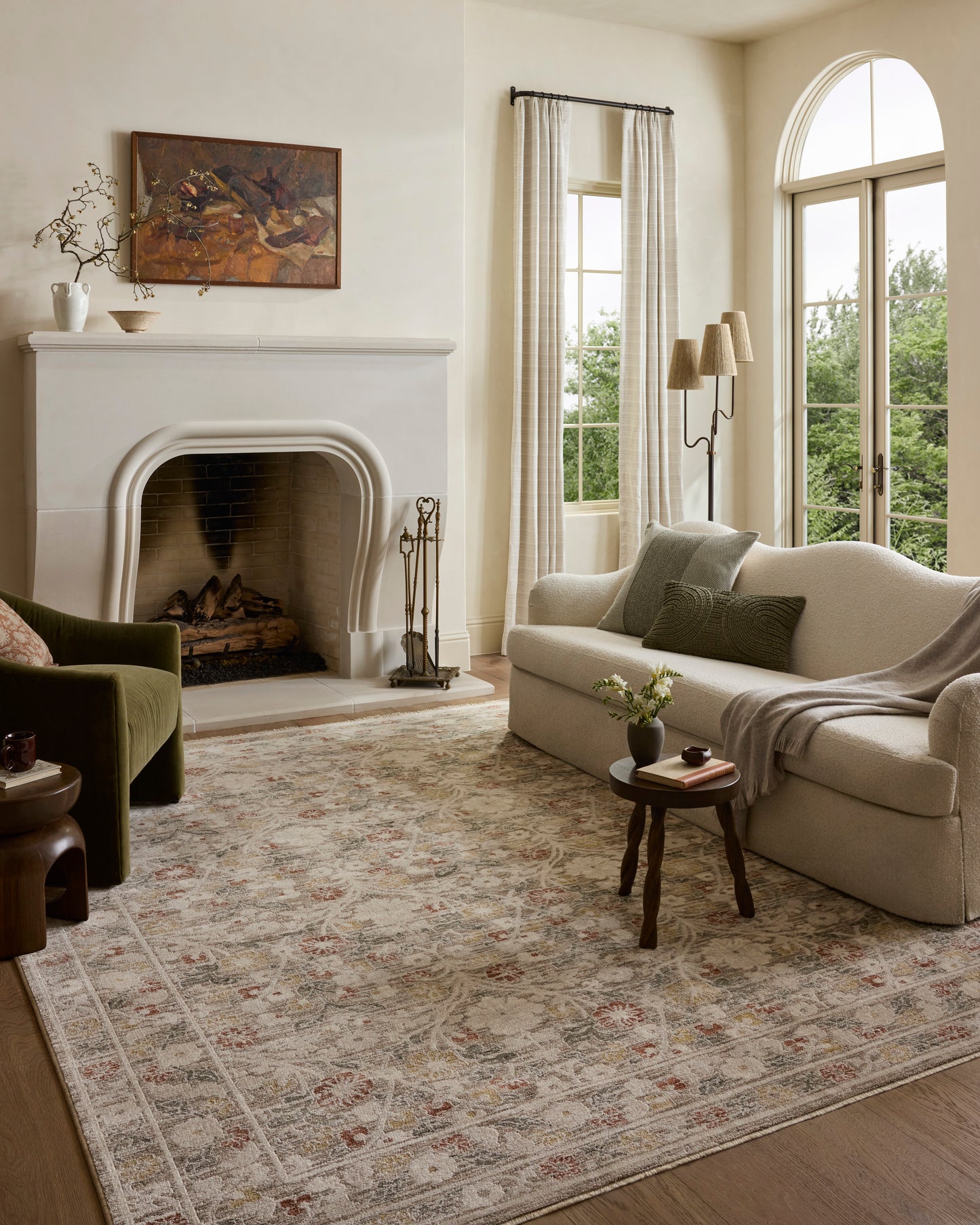 Loloi Clarisse  Grey Multi Traditional