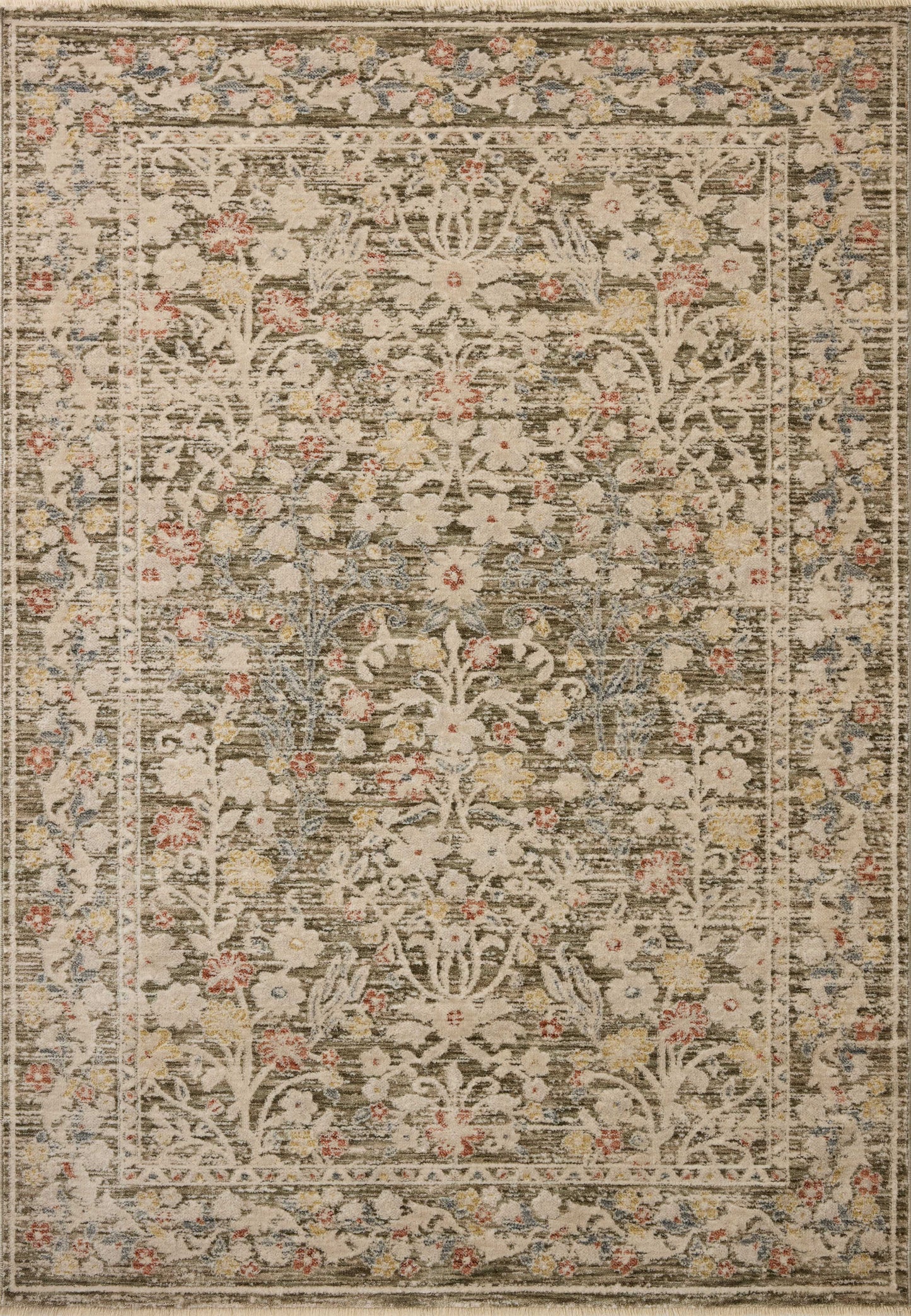 Loloi Clarisse  Olive Multi Traditional