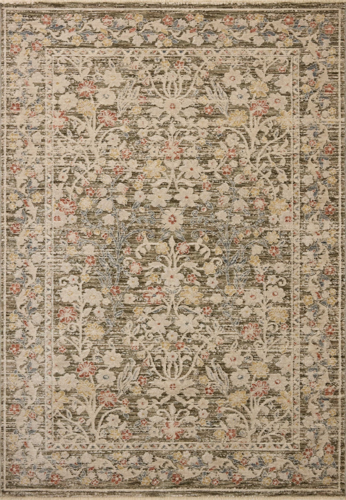 Loloi Clarisse  Olive Multi Traditional
