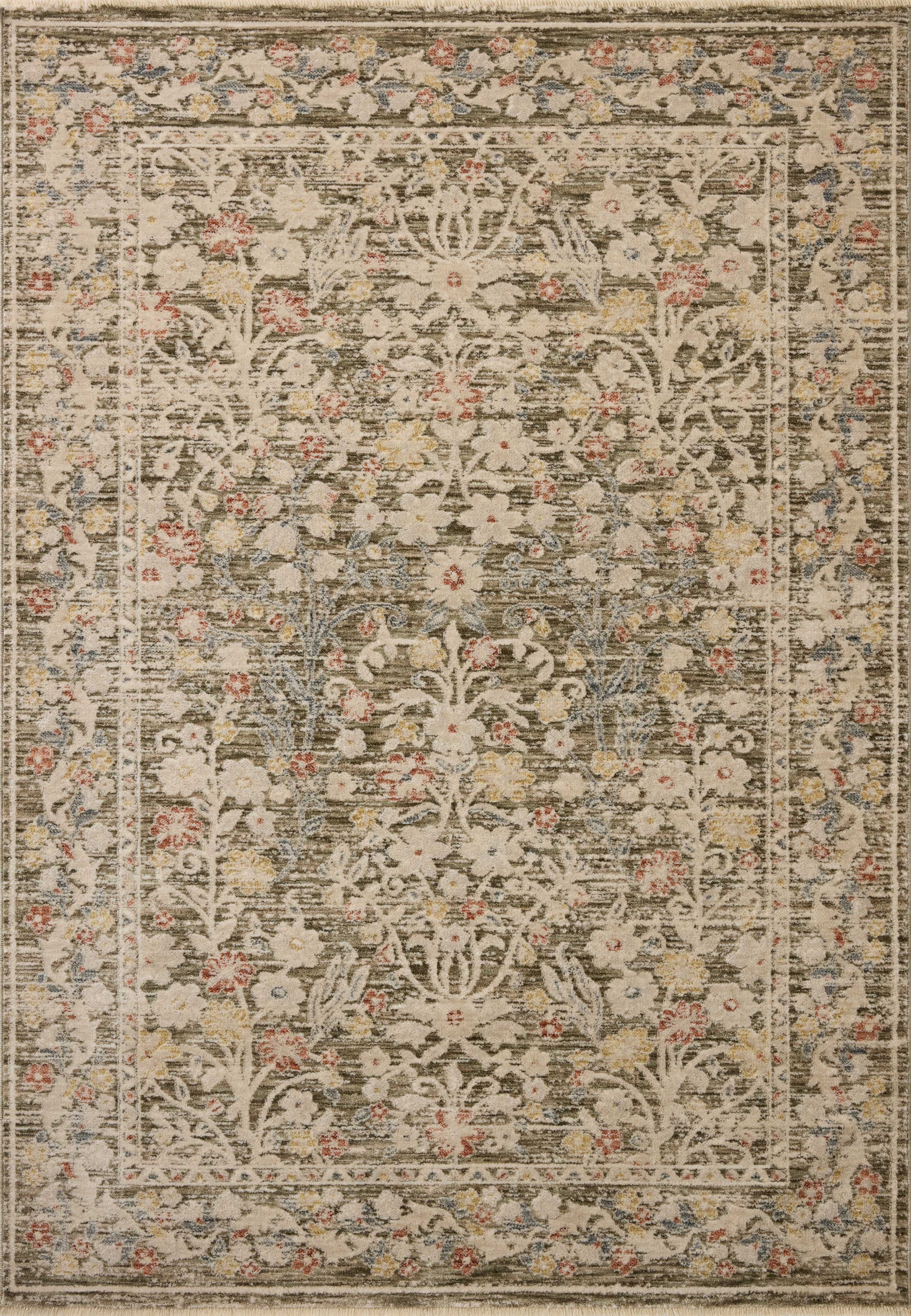 Loloi Clarisse  Olive Multi Traditional