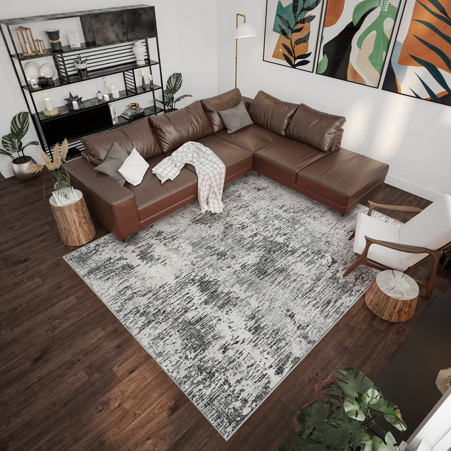 Dalyn Rugs Camberly  Graphite  Transitional