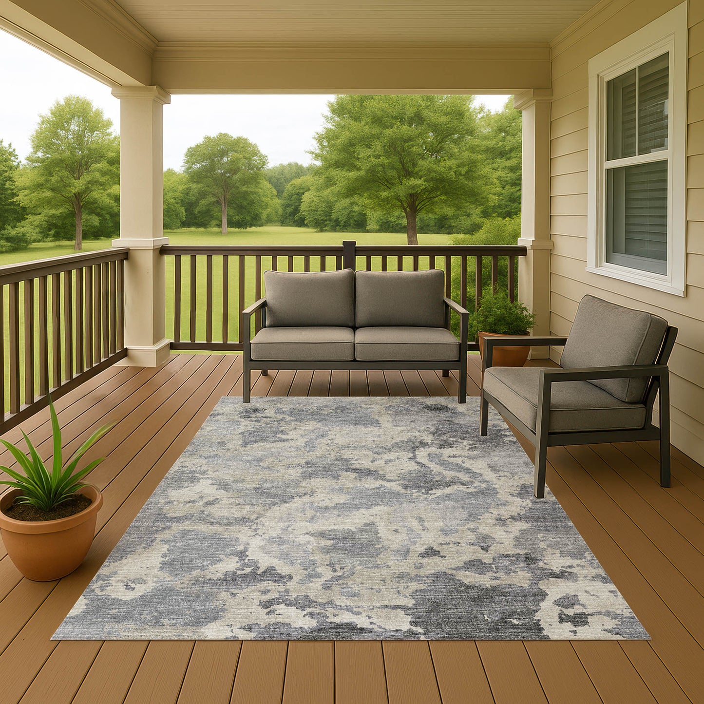 Dalyn Rugs Camberly  Graphite  Transitional