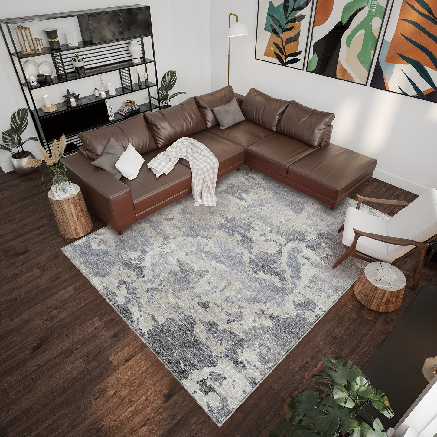 Dalyn Rugs Camberly  Graphite  Transitional