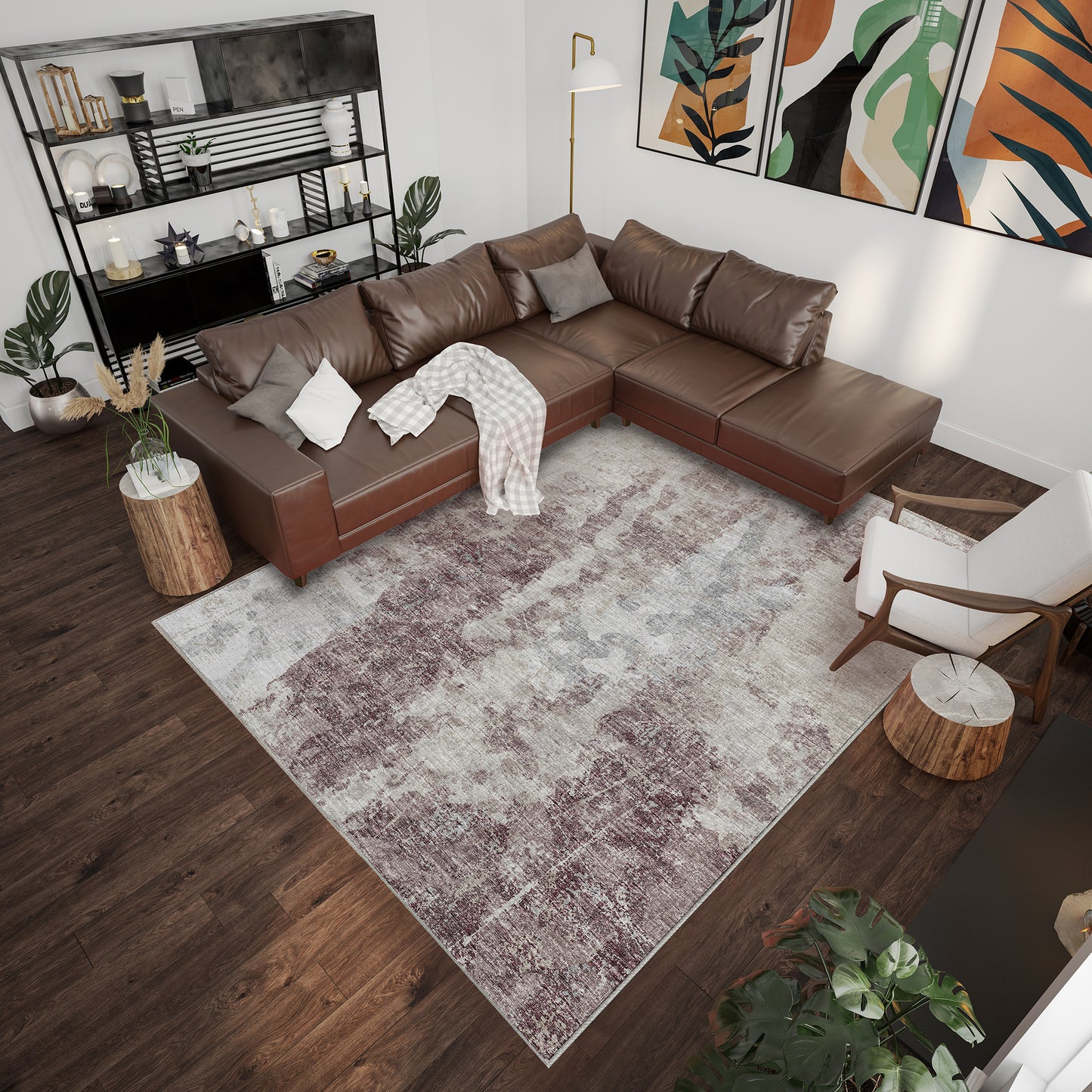 Dalyn Rugs Camberly  Merlot  Transitional