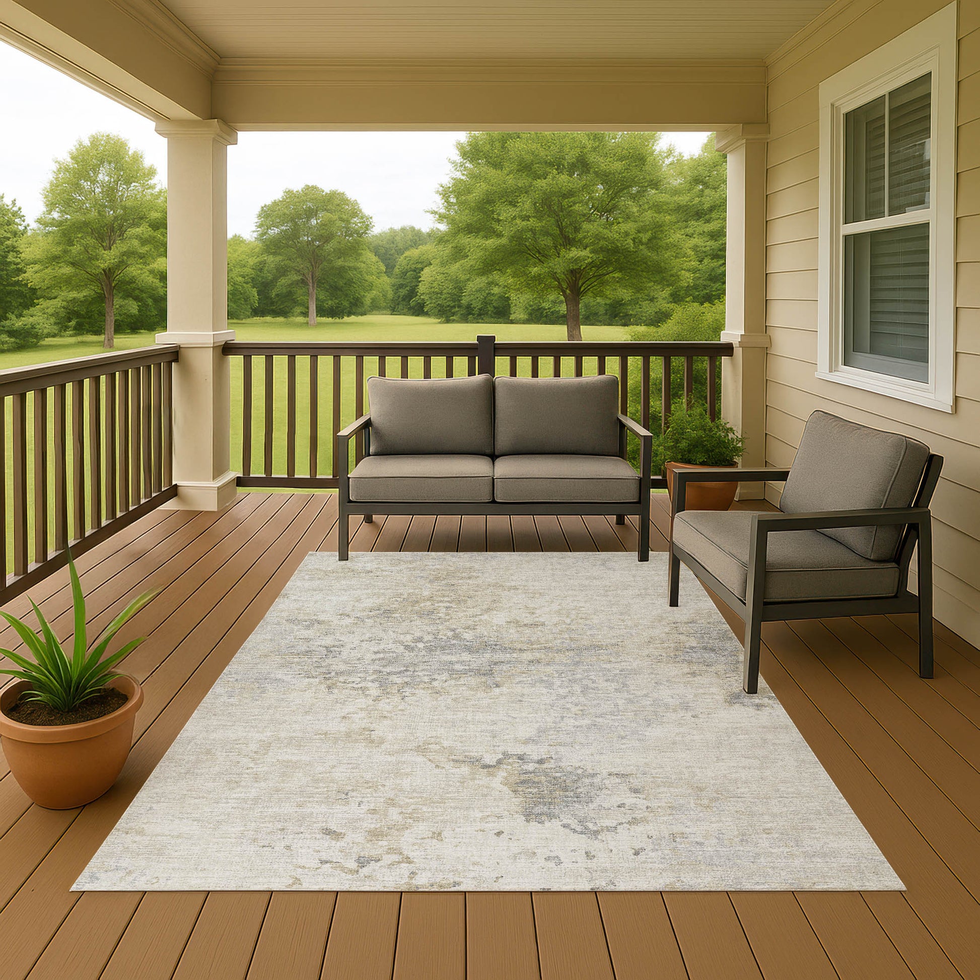 Dalyn Rugs Camberly  Linen  Transitional