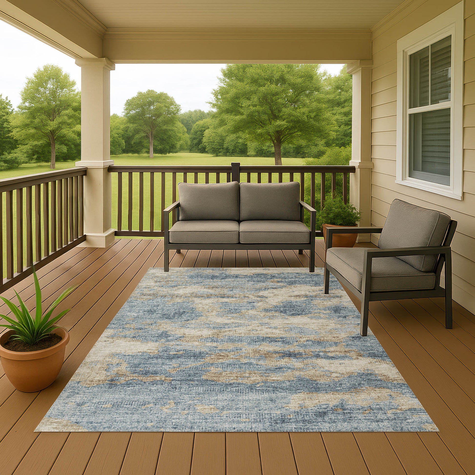 Dalyn Rugs Camberly  Indigo  Transitional