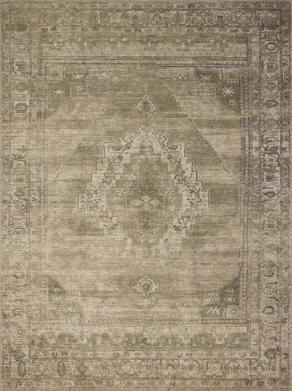 Amber Lewis x Loloi Cambria  Sand Olive Traditional