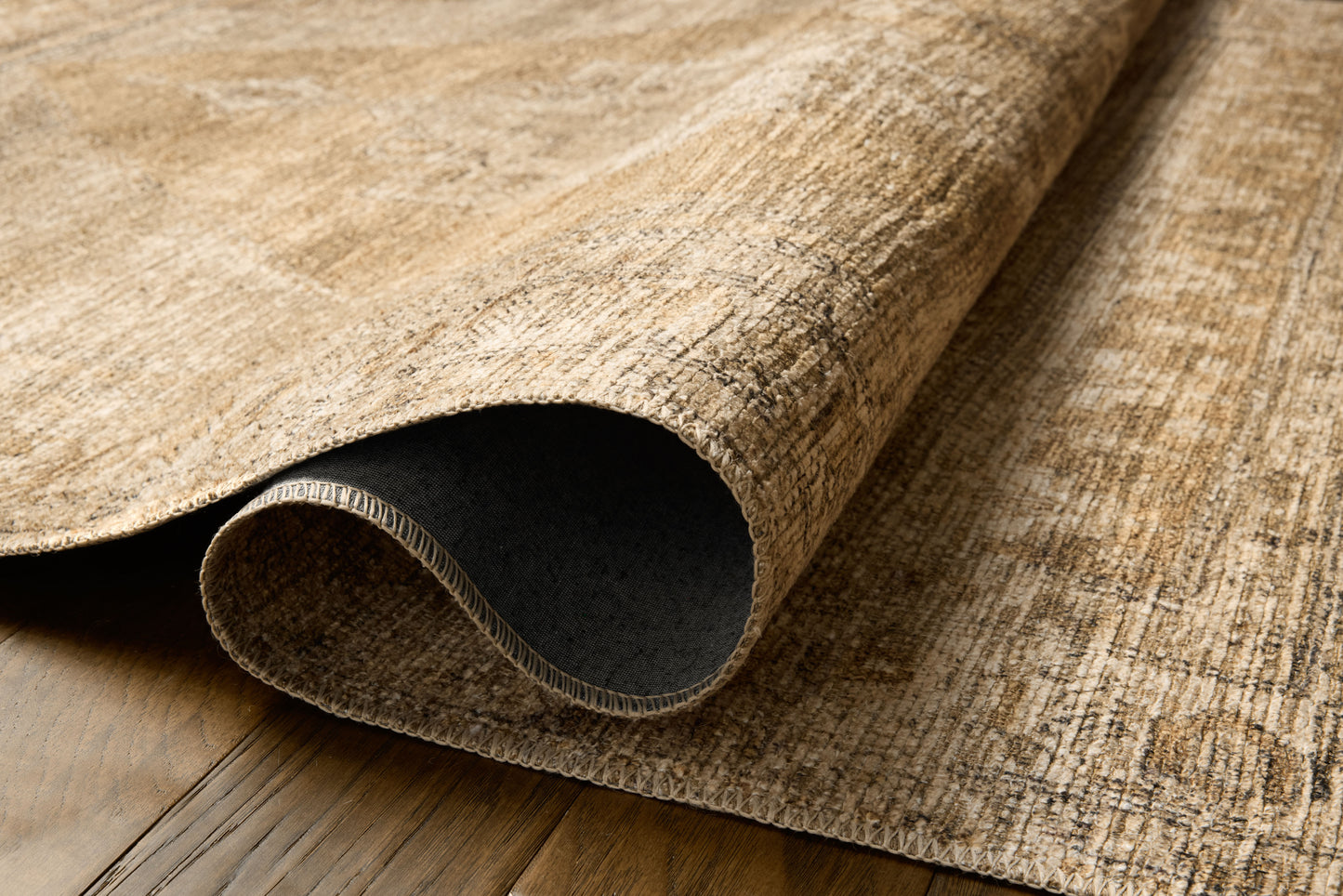 Amber Lewis x Loloi Cambria  Taupe Antique Bronze Traditional