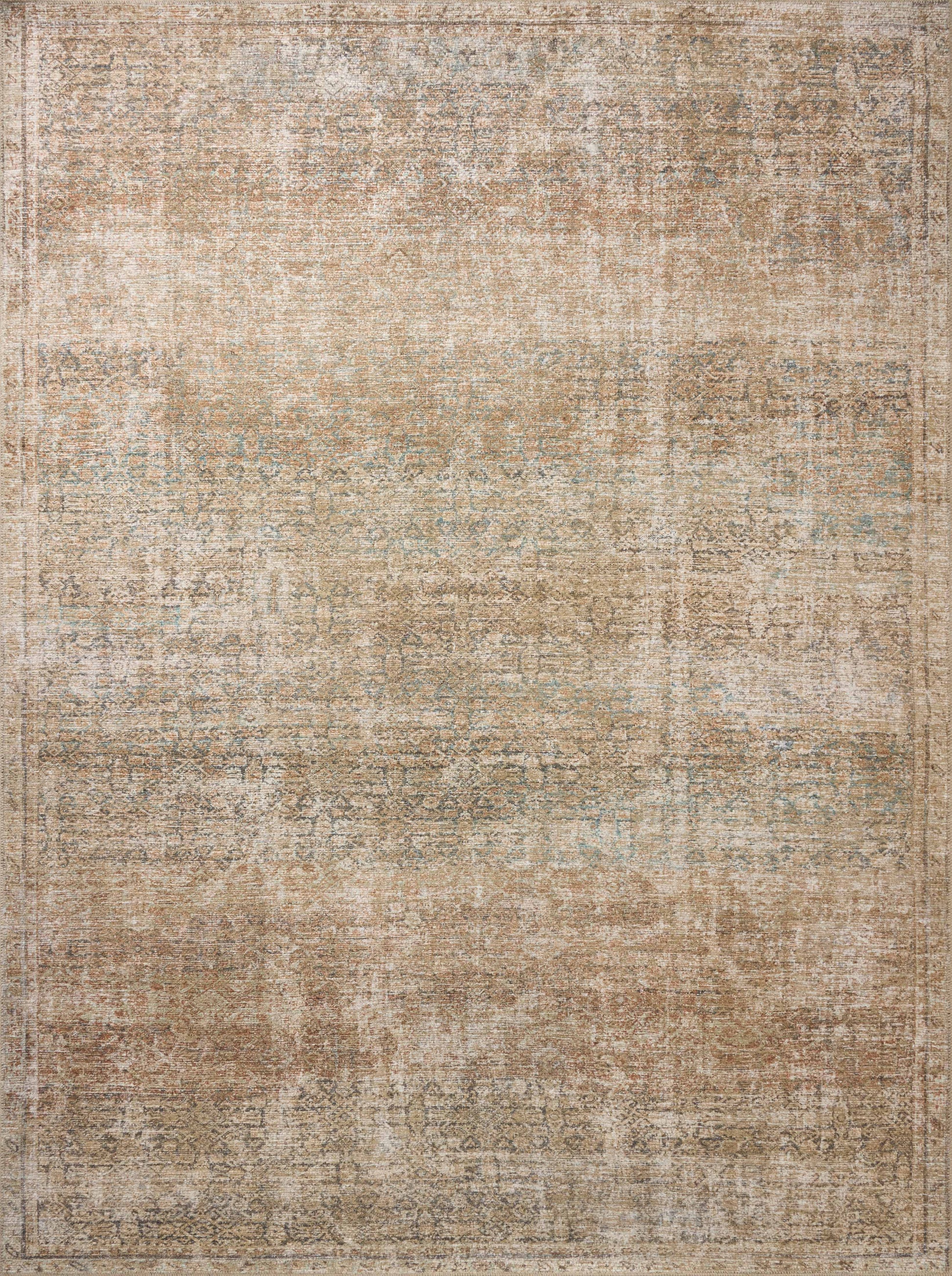 Amber Lewis x Loloi Cambria  Ocean Brick Traditional