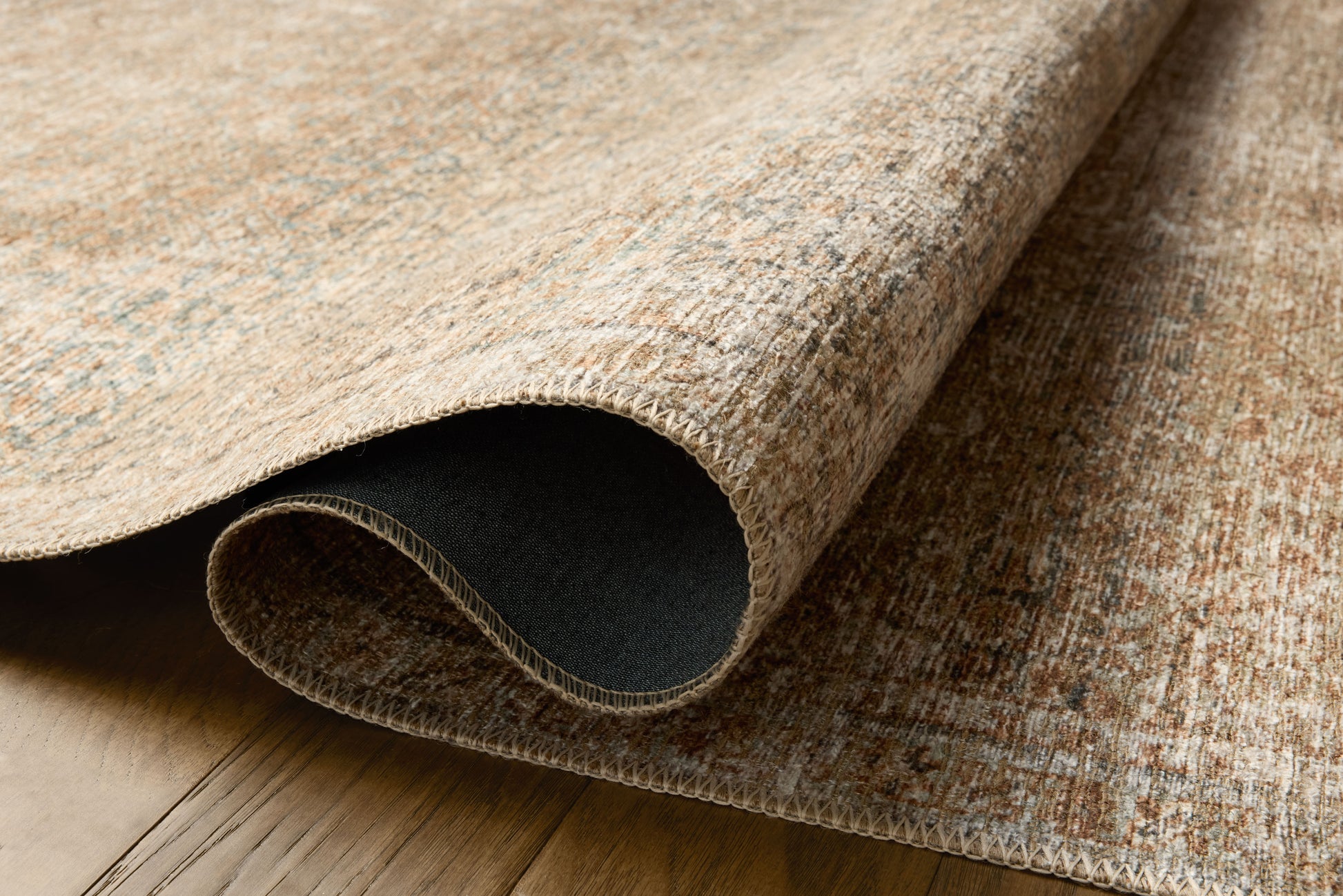 Amber Lewis x Loloi Cambria  Ocean Brick Traditional