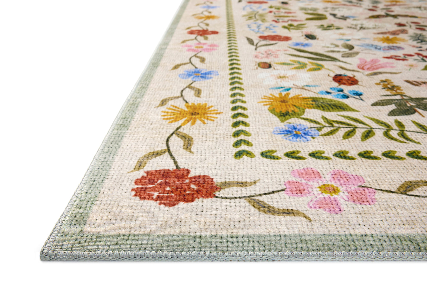 Rifle Paper Co. x Loloi Canopy  Cream  Transitional