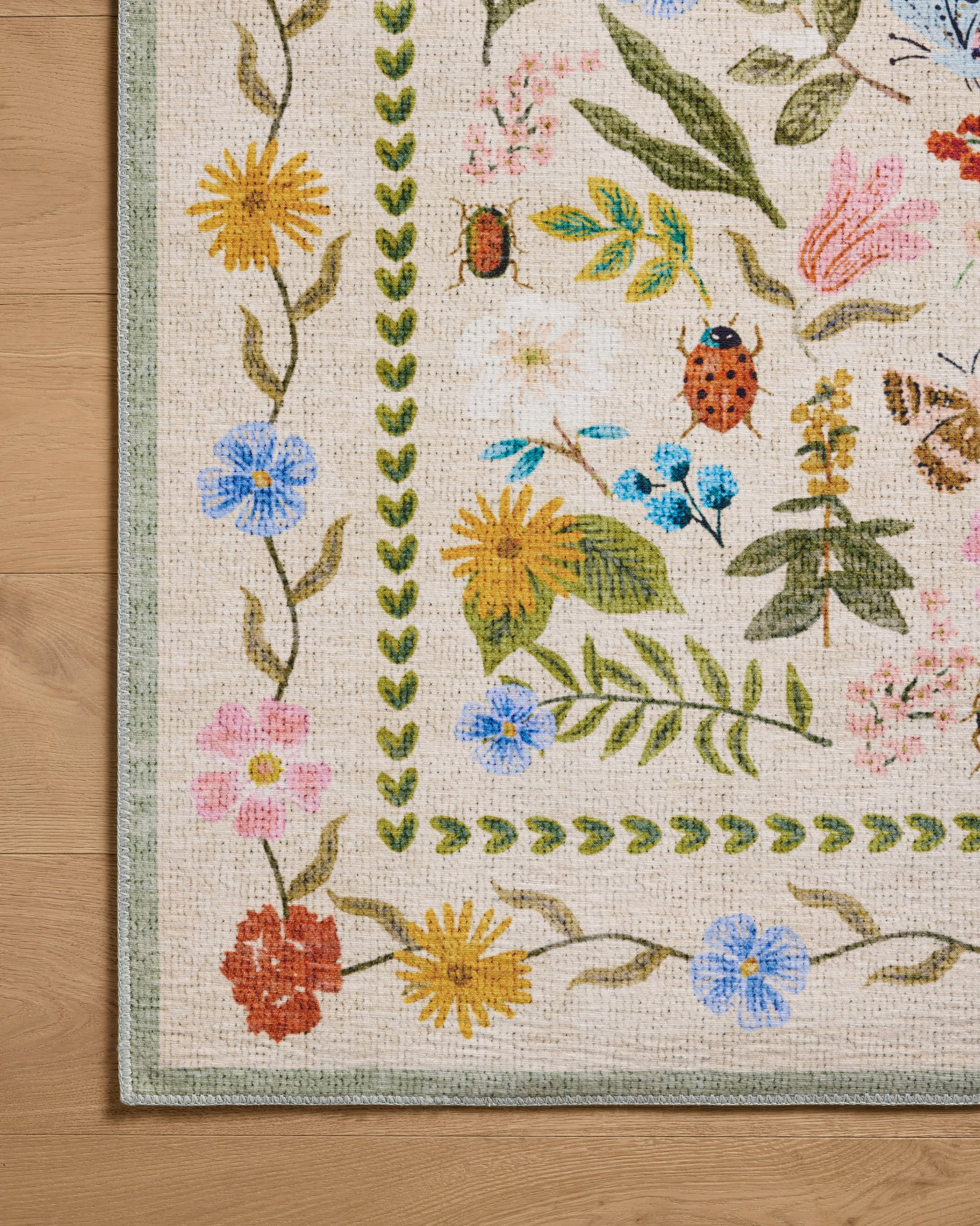 Rifle Paper Co. x Loloi Canopy  Cream  Transitional