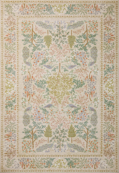 Rifle Paper Co. x Loloi Canopy  Cream  Transitional