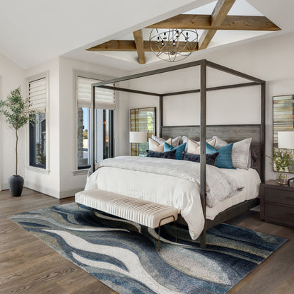 Dalyn Rugs Carmona  Navy  Transitional